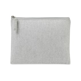 Gemline 102035 Aware™ Recycled Cotton Zippered Pouch