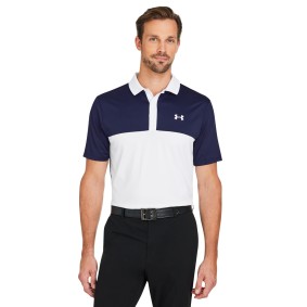 1377375 Under Armour Men's Performance 3.0 Colorblock Polo Shirt