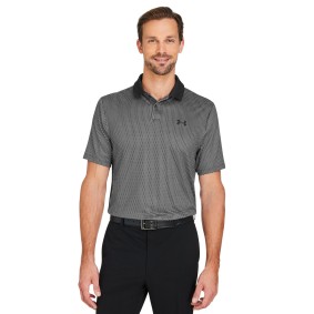 1377377 Under Armour Men's 3.0 Printed Performance Polo Shirt