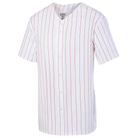 1686 Augusta Sportswear Youth Pin Stripe Baseball Jersey