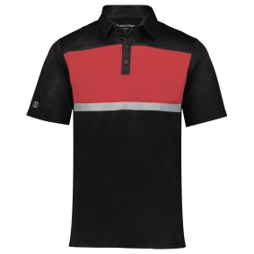 222576 Holloway Men's Prism Bold Short Sleeve Polo Shirt