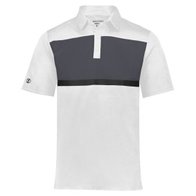 222576 Holloway Men's Prism Bold Short Sleeve Polo Shirt