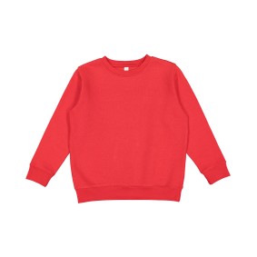 2225LA LAT Youth Elevated Fleece Crewneck Sweatshirt