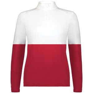 223700 Holloway Ladies' Momentum Team Quarter-Zip Knit Shirt