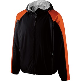 229111 Holloway Adult Polyester Full Zip Homefield Hooded Jacket