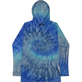 2777 Tie-Dye Unisex Long Sleeve Hooded T-Shirt