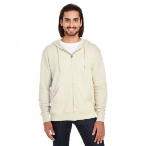 321Z Threadfast Apparel Unisex Triblend Full Zip French Terry Sweatshirt