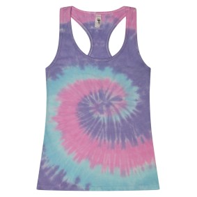 3400 Tie-Dye Ladies' Racerback Tank Top