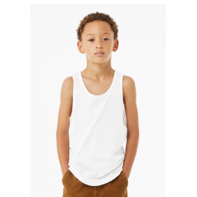 3480YCV Bella + Canvas Youth CVC Heather Tank Top