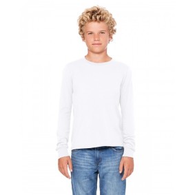 3501Y Bella + Canvas Youth Jersey Long Sleeve T-Shirt