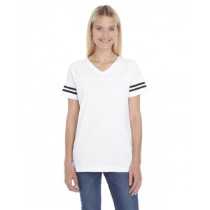 3537 LAT Ladies' Football T-Shirt