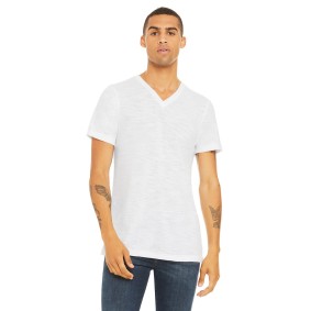 3655C Bella + Canvas Unisex Textured Jersey V Neck T-Shirt