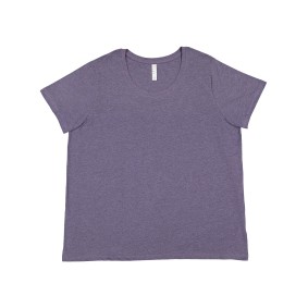 3816 LAT Ladies' Curvy Fine Jersey T-Shirt