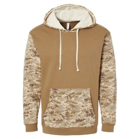 3967 Code Five Men's Fashion Camo Hooded Sweatshirt