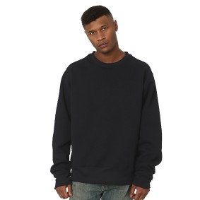 4025 Bayside Men's Super Heavy Oversized Crewneck Sweatshirt