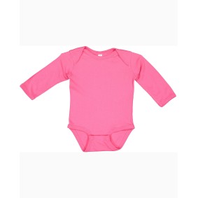 4411 Rabbit Skins Long Sleeve Infant Bodysuit