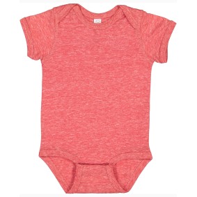 4491 Rabbit Skins Harborside Melange Jersey Infant Bodysuit