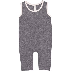 4492 Rabbit Skins Harborside Melange Tank Infant Romper