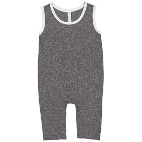 4492 Rabbit Skins Harborside Melange Tank Infant Romper