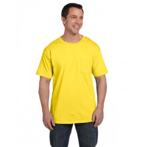 5190P Hanes Adult Beefy T Shirt with Pocket