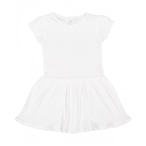 5323 Rabbit Skins Toddler Rib Baby Dress