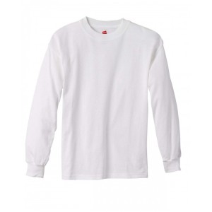 5546 Hanes Youth Authentic Long Sleeve T-Shirt