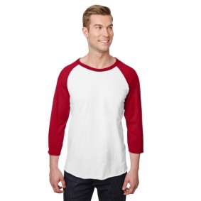 560RR Jerzees Unisex Premium Blend Ring Spun 3/4 Sleeve Raglan T-Shirt