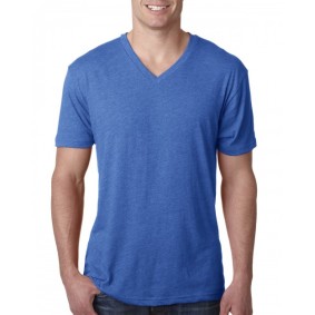 6040 Next Level Apparel Men's Tri Blend V Neck T Shirt