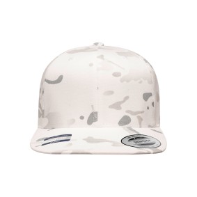 6089MC Yupoong Classic Multicam Snapback Hat