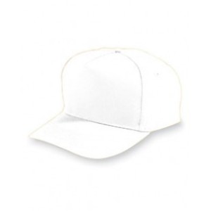 6207 Augusta Sportswear Youth 5 Panel Cotton Twill Cap