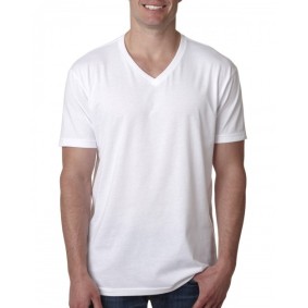 6240 Next Level Apparel Men's CVC V Neck T-Shirt