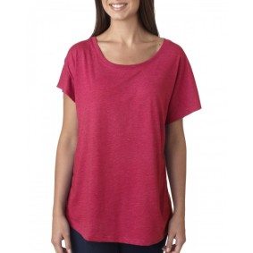 6760 Next Level Apparel Ladies' Tri Blend Dolman T-Shirt