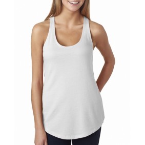 6933 Next Level Apparel Ladies' French Terry Racerback Tank Top