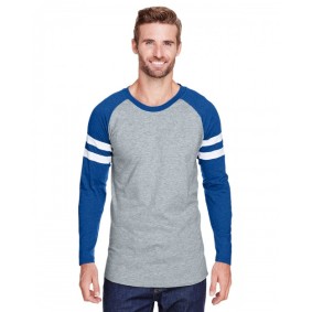 6934 LAT Men's Gameday Mash-Up Long Sleeve Fine Jersey T-Shirt