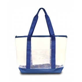 7009 Liberty Bags Large Clear Tote Bag