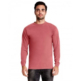 7401 Next Level Apparel Adult Inspired Dye Long Sleeve Crew Neck T Shirt