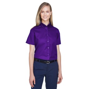 78194 CORE365 Ladies' Optimum Short Sleeve Twill Shirt