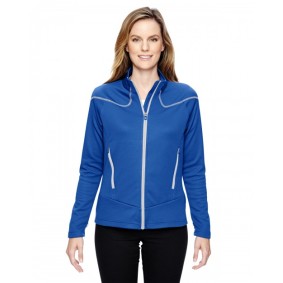 78806 North End Ladies' Cadence Interactive Brush Back Two Tone Jacket