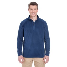 UltraClub 8180 Adult Cool & Dry Quarter-Zip Microfleece