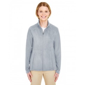 8181 UltraClub Ladies' Cool & Dry Full-Zip Microfleece Moisture Wicking Shirt