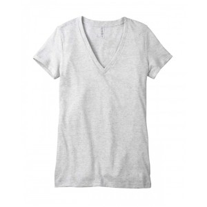 8435 Bella + Canvas Ladies' Tri Blend Short Sleeve Deep V Neck T-Shirt