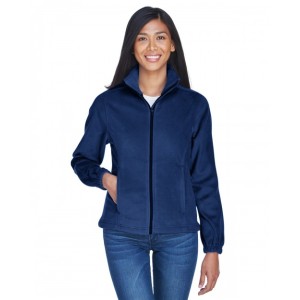 8481 UltraClub Ladies' Iceberg Full Zip Fleece Jacket