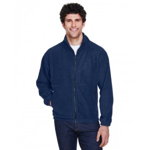 8485 UltraClub Men's Iceberg Full Zip Fleece Jacket