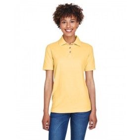 8541 UltraClub Ladies' Whisper Pique Polo Shirt