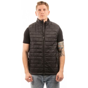 8703BU Burnside Adult Box Quilted Puffer Vest