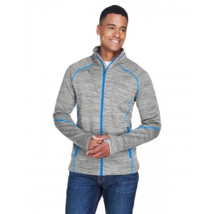 88697 North End Men's Flux Melange Bonded Fleece Jacket