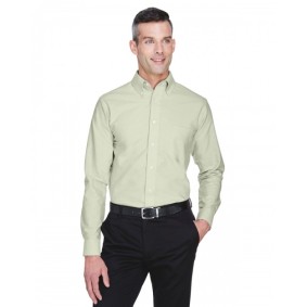 8970 UltraClub Men's Classic Wrinkle Resistant Long Sleeve Oxford Shirt