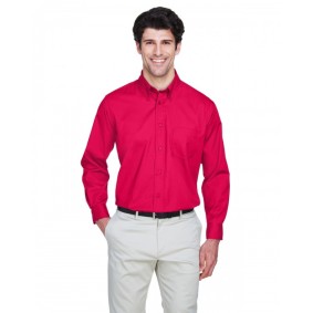 8975 UltraClub Men's Whisper Twill Shirt