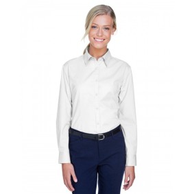 8976 UltraClub Ladies' Whisper Twill Shirt