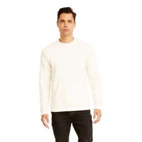 9001 Next Level Apparel Unisex Santa Cruz Pocket Crewneck Sweatshirt